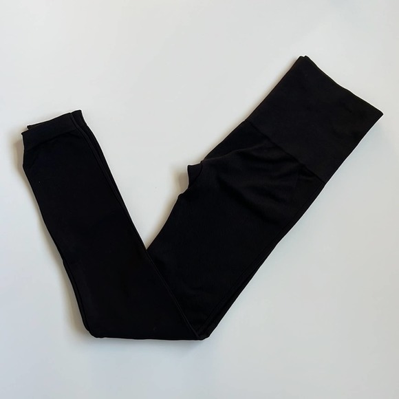 SPANX black look at me now seamless leggings M - Picture 2 of 9